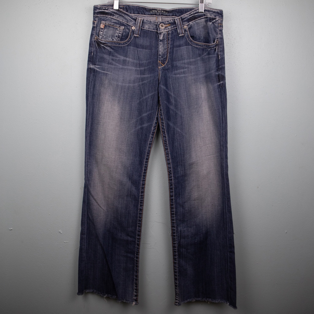 Big Star Maddie 19 distressed boot cut jeans-32XL